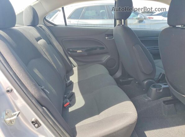ML32F4FJ4JHF01402 2018 MITSUBISHI MIRAGE Silver Հետևի նստատեղերի տեսք