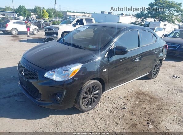 ML32F4FJ4LHF04772 2020 MITSUBISHI MIRAGE G4 Black Przód lewy
