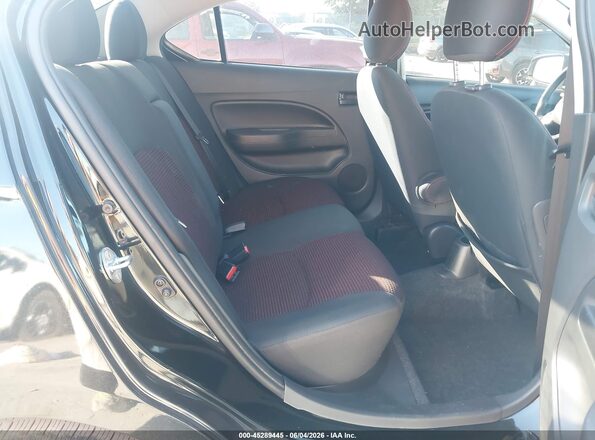 ML32F4FJ4LHF04772 2020 MITSUBISHI MIRAGE G4 Black Widok naklejki z numerem VIN