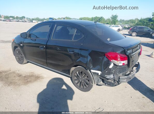 ML32F4FJ4LHF04772 2020 MITSUBISHI MIRAGE G4 Black Tył lewy