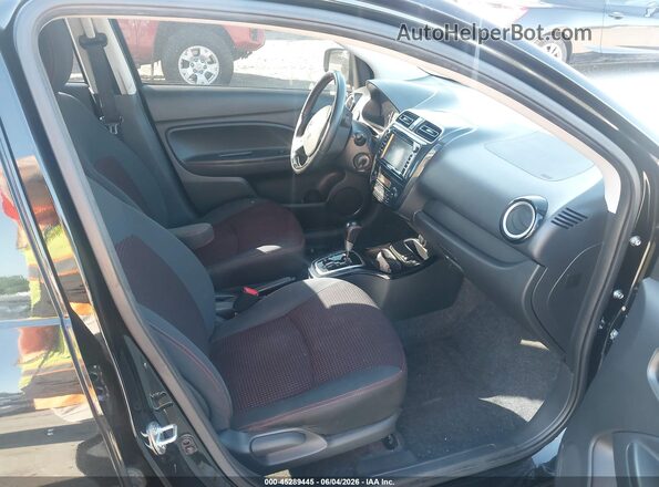 ML32F4FJ4LHF04772 2020 MITSUBISHI MIRAGE G4 Black Widok wnętrza z przodu