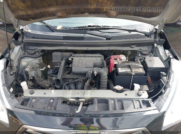 ML32F4FJ5HHF08353 2017 MITSUBISHI MIRAGE G4 Black უკანა ხედი