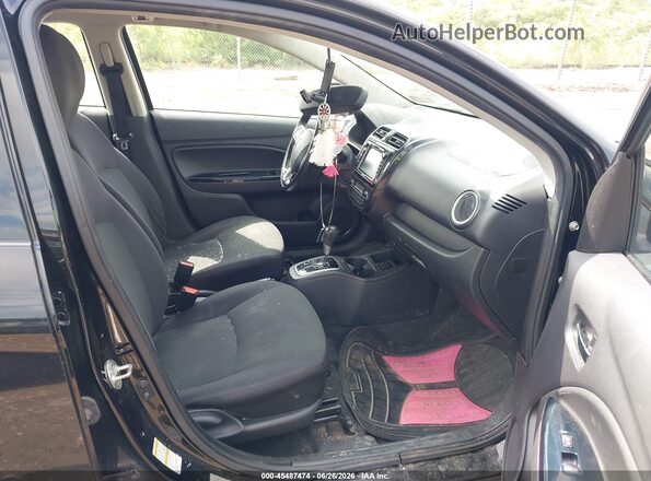 ML32F4FJ5HHF08353 2017 MITSUBISHI MIRAGE G4 Black წინა სალონის ხედი
