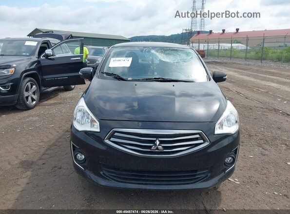 ML32F4FJ5HHF08353 2017 MITSUBISHI MIRAGE G4 Black ხელსაწყოთა პანელის ხედი