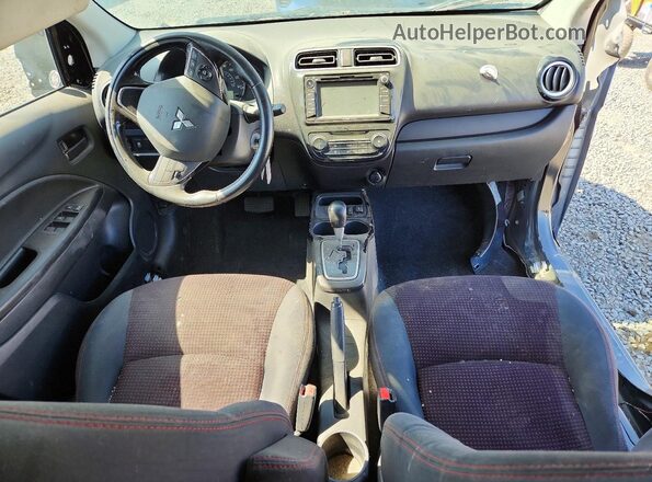 ML32F4FJ5LHF07387 2020 MITSUBISHI MIRAGE Black Dashboard view