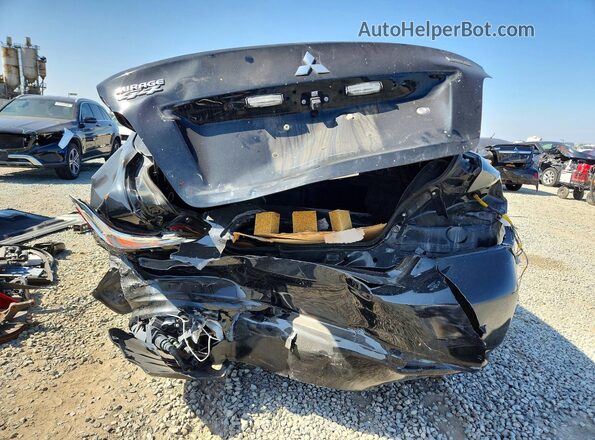 ML32F4FJ5LHF07387 2020 MITSUBISHI MIRAGE Black Rear view