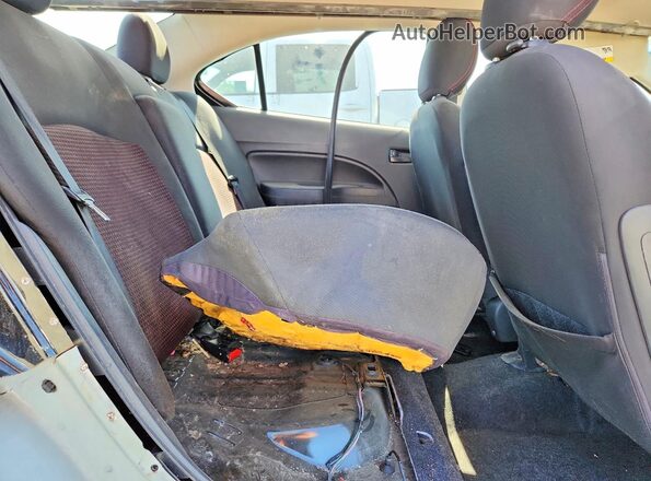 ML32F4FJ5LHF07387 2020 MITSUBISHI MIRAGE Black Rear seats view