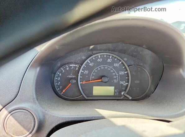 ML32F4FJ5LHF07387 2020 MITSUBISHI MIRAGE Black Instrument cluster view