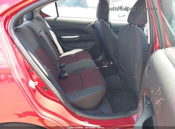 ML32F4FJ5LHF09883 2020 MITSUBISHI MIRAGE G4 Red VIN sticker view