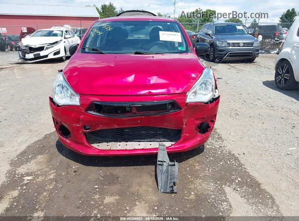 ML32F4FJ5LHF09883 2020 MITSUBISHI MIRAGE G4 Red Front view