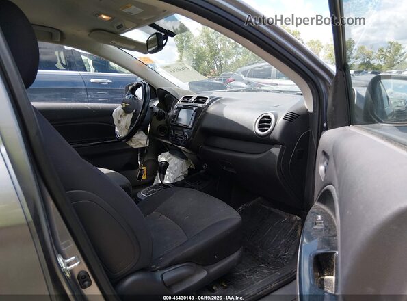 ML32F4FJ6HH000468 2017 MITSUBISHI MIRAGE G4 Серый Вид салона спереди