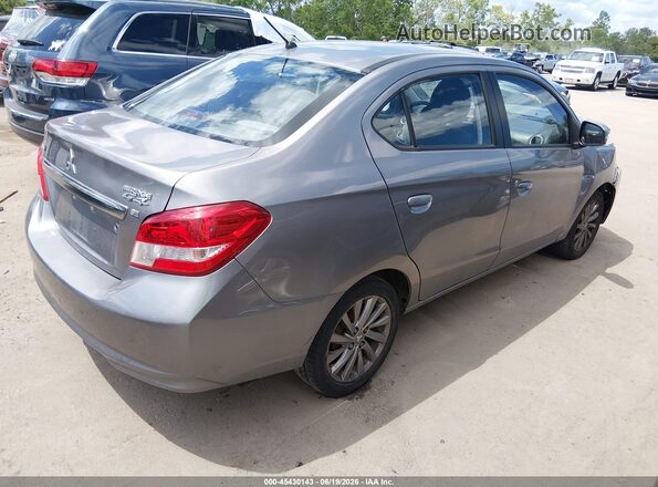 ML32F4FJ6HH000468 2017 MITSUBISHI MIRAGE G4 Серый Задняя правая четверть