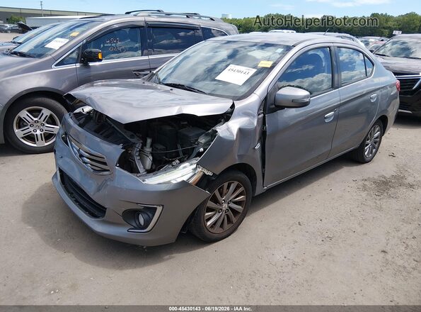 ML32F4FJ6HH000468 2017 MITSUBISHI MIRAGE G4 Серый Передняя левая четверть