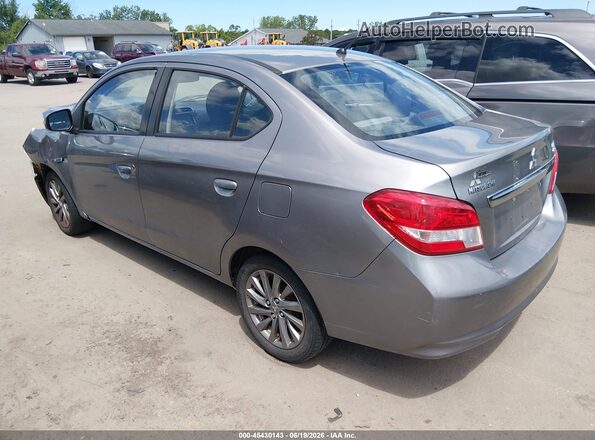 ML32F4FJ6HH000468 2017 MITSUBISHI MIRAGE G4 Серый Задняя левая четверть