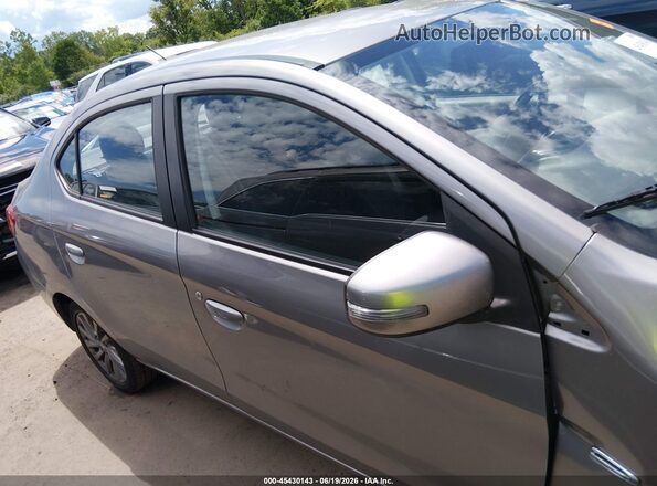 ML32F4FJ6HH000468 2017 MITSUBISHI MIRAGE G4 Серый Вид задней части салона