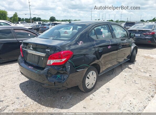 ML32F4FJ9LHF13158 2020 MITSUBISHI MIRAGE G4 Black Rear right
