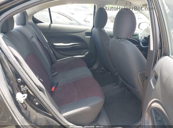 ML32F4FJ9LHF13158 2020 MITSUBISHI MIRAGE G4 Black VIN sticker view