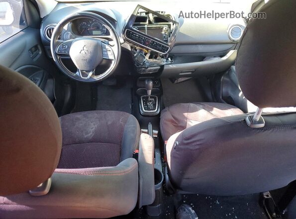 ML32F4FJXLHF09216 2020 MITSUBISHI MIRAGE Silver Առջևի վահանակի տեսք