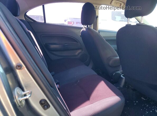 ML32F4FJXLHF09216 2020 MITSUBISHI MIRAGE Silver Հետևի նստատեղերի տեսք