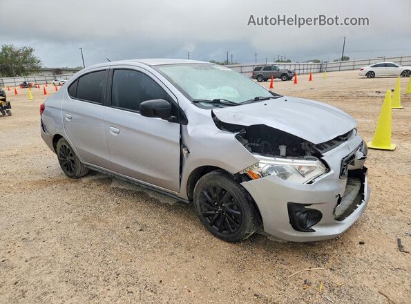ML32F4FJXLHF11967 2020 MITSUBISHI MIRAGE Silver Front right