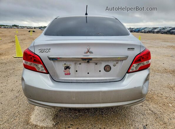 ML32F4FJXLHF11967 2020 MITSUBISHI MIRAGE Silver Rear view