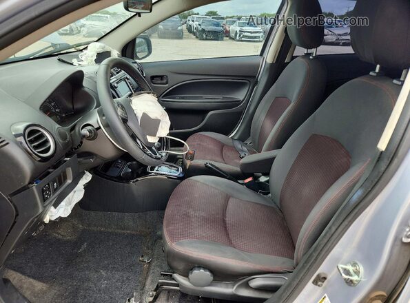 ML32F4FJXLHF11967 2020 MITSUBISHI MIRAGE Silver Front interior view