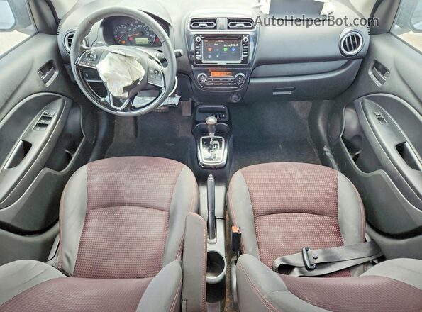 ML32F4FJXLHF11967 2020 MITSUBISHI MIRAGE Silver Dashboard view