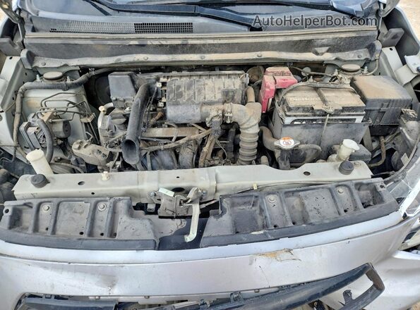 ML32F4FJXLHF11967 2020 MITSUBISHI MIRAGE Silver Rear interior view