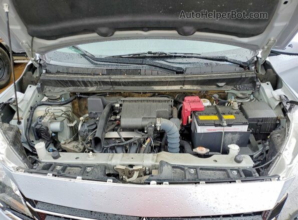 ML32FUFJ0NHF04108 2022 MITSUBISHI MIRAGE Silver Rear interior view