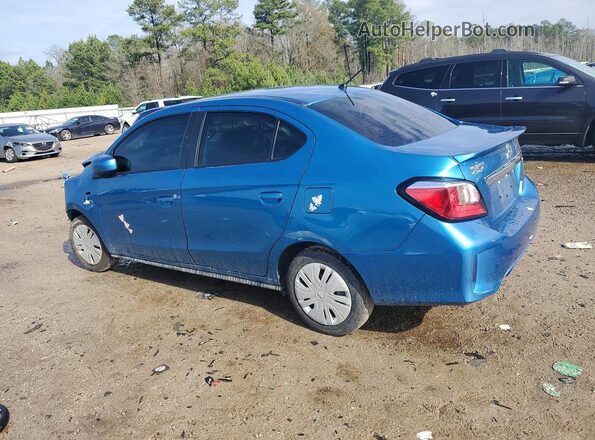 ML32FUFJ0PHF05956 2023 MITSUBISHI MIRAGE Blue Задня ліва чверть