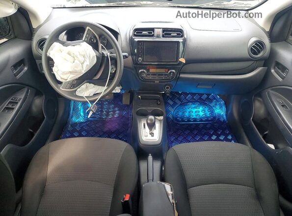 ML32FUFJ0PHF05956 2023 MITSUBISHI MIRAGE Blue Вид панелі приладів