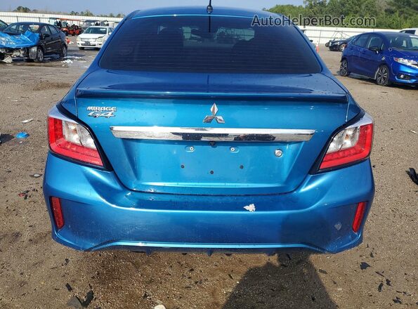 ML32FUFJ0PHF05956 2023 MITSUBISHI MIRAGE Blue Вид ззаду