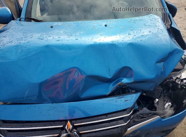 ML32FUFJ0PHF05956 2023 MITSUBISHI MIRAGE Blue Вид задньої частини салону