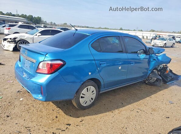 ML32FUFJ0PHF05956 2023 MITSUBISHI MIRAGE Blue Задня права чверть