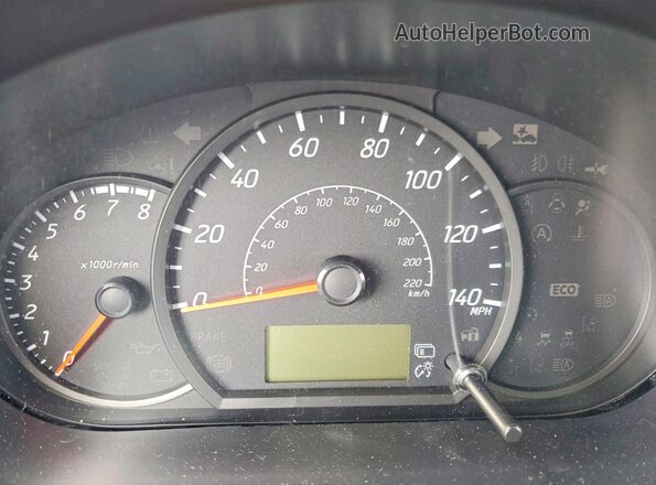 ML32FUFJ0PHF05956 2023 MITSUBISHI MIRAGE Blue Вид щитка приладів