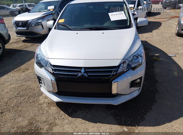 ML32FUFJ1RHF04480 2024 MITSUBISHI MIRAGE G4 White Instrument cluster view