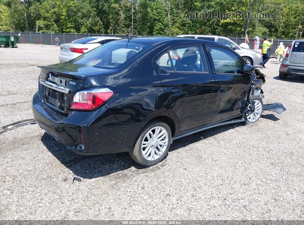 ML32FUFJ1RHF14278 2024 MITSUBISHI MIRAGE G4 Черный Задняя правая четверть