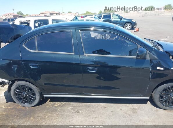 ML32FUFJ2NHF03347 2022 MITSUBISHI MIRAGE G4 Black Սալոնի հետևի տեսք