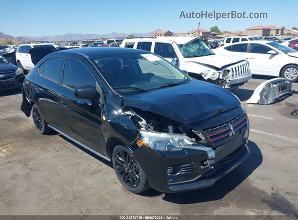 ML32FUFJ2NHF03347 2022 MITSUBISHI MIRAGE G4 Black 