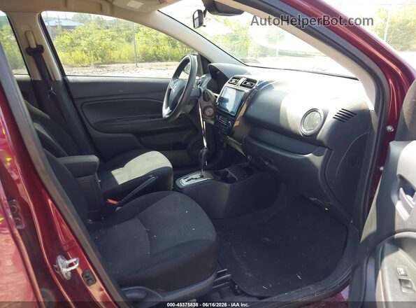 ML32FUFJ2NHF06149 2022 MITSUBISHI MIRAGE G4 Темно-бордовый Вид салона спереди