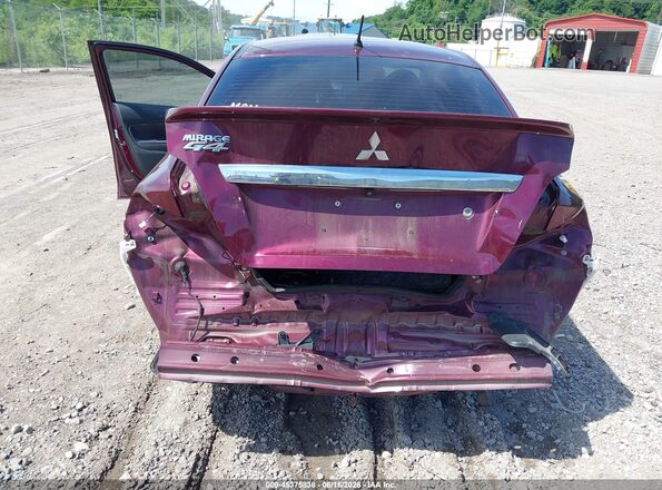 ML32FUFJ2NHF06149 2022 MITSUBISHI MIRAGE G4 Темно-бордовый Вид спереди