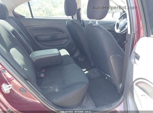 ML32FUFJ2NHF06149 2022 MITSUBISHI MIRAGE G4 Темно-бордовый Вид наклейки с VIN-кодом
