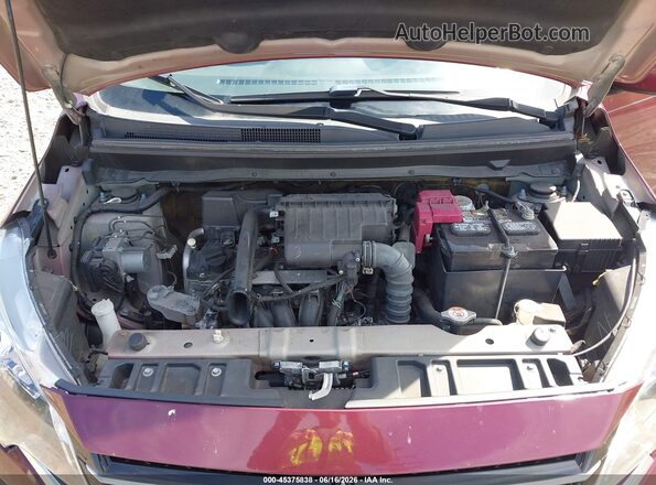 ML32FUFJ2NHF06149 2022 MITSUBISHI MIRAGE G4 Темно-бордовый Вид сзади