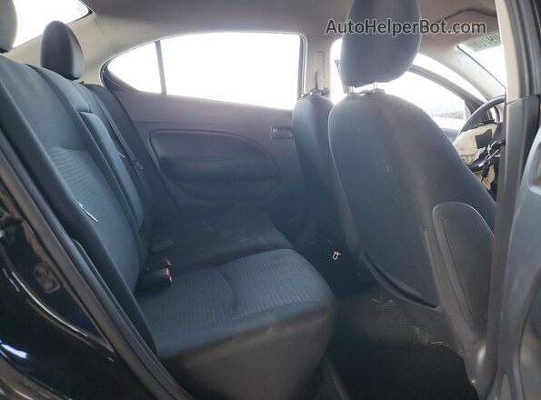 ML32FUFJ2PHF04632 2023 MITSUBISHI MIRAGE Black Вид задніх сидінь