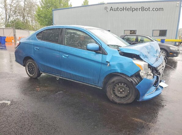 ML32FUFJ2RHF04245 2024 MITSUBISHI MIRAGE Blue Delantero derecho
