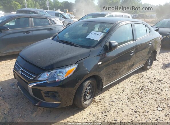 ML32FUFJ2RHF16427 2024 MITSUBISHI MIRAGE G4 Black Առջևի ձախ երեք քառորդ տեսարան