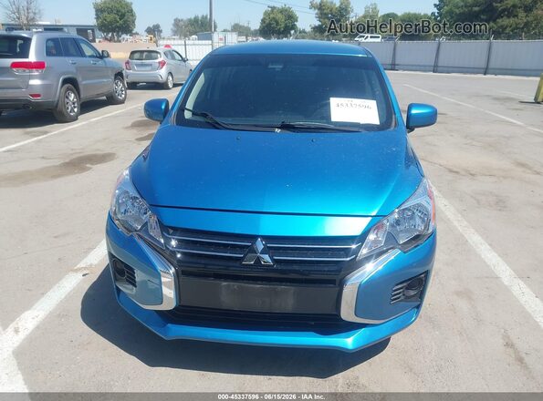 ML32FUFJ3PHF00377 2023 MITSUBISHI MIRAGE G4 Синий Вид панели приборов