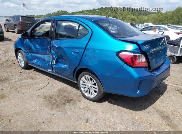 ML32FUFJ3RHF12600 2024 MITSUBISHI MIRAGE G4 Синий Задняя левая четверть