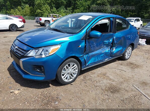 ML32FUFJ3RHF12600 2024 MITSUBISHI MIRAGE G4 Синий Передняя левая четверть