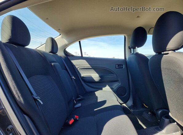 ML32FUFJ3RHF15805 2024 MITSUBISHI MIRAGE Gray Rear seats view